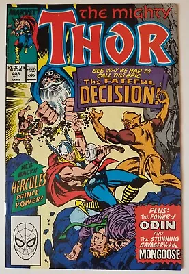 Buy Thor #408 (Marvel Comics, 1989) Hercules • 3.19£