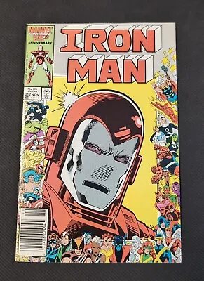 Buy Iron Man #212 (1986 Marvel 25th Anniversary Border) Mt • 11.51£