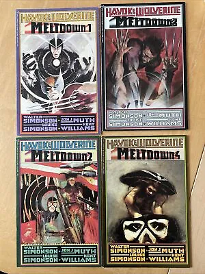 Buy Havok & Wolverine Meltdown #1-4 Epic Marvel Comics, 1988 1 2 3 4 Complete Set • 2£