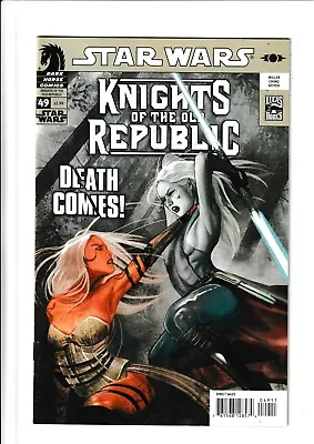 Buy Star Wars Dark Horse Comics #49 Knights Of The Old Republic Death Comes • 6.99£