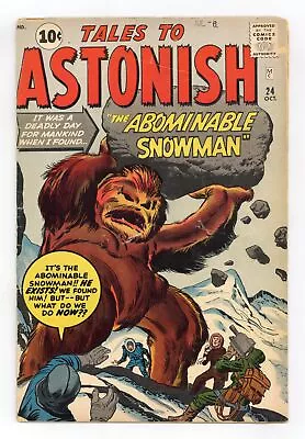 Buy Tales To Astonish #24 VG- 3.5 1961 • 116.51£