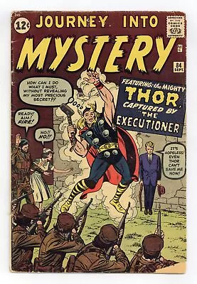 Buy Thor Journey Into Mystery #84 GD+ 2.5 1962 1st App. Jane Foster • 521.80£