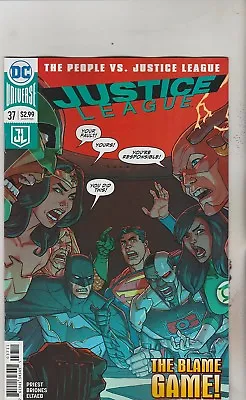 Buy Dc Comics Justice League #37 March 2018 1st Print Nm • 3.65£