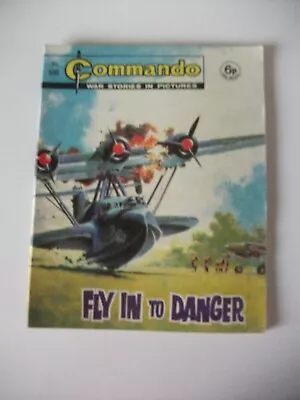 Buy COMMANDO COMIC WAR STORIES IN PICTURES No.690 FLY IN TO DANGER GN660 • 3.99£
