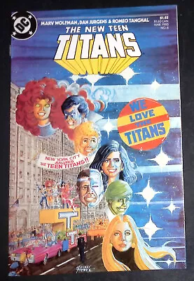 Buy The New Teen Titans #6 DC Comics Marv Wolfman George Pérez F+ • 2.99£
