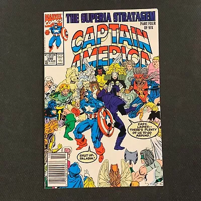 Buy Captain America #390 NM 9.4 NEWSSTAND  • 3.96£