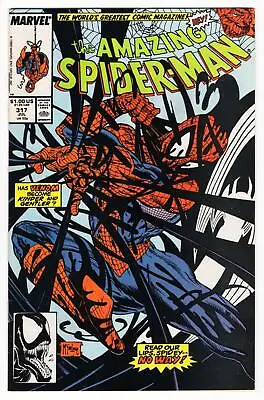 Buy Amazing Spider-Man #317 (1963 Series) VG+? Venom Todd McFarlane 1989 Bag/boarded • 19.98£