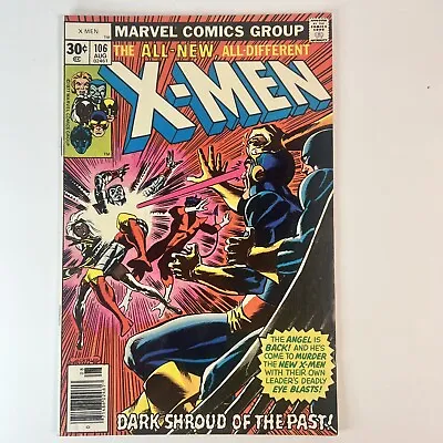 Buy Uncanny X-Men 106 - 1st Appearance - Bronze Age Classic -Very Nice Copy • 38.74£