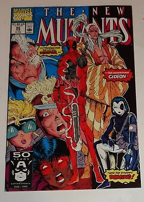 Buy New Mutants #98 Key Issue First App Deadpool 1991 Glossy 9.0/9.2 Direct • 349.79£