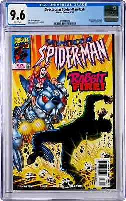 Buy Spectacular Spider-Man #256 CGC 9.6 (Apr 1998, Marvel) Gibbon, White Rabbit App. • 45.73£