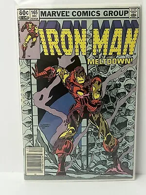 Buy The Invincible Iron Man #165 Marvel Comics 1982 Newsstand Bronze Age, Boarded • 3.92£