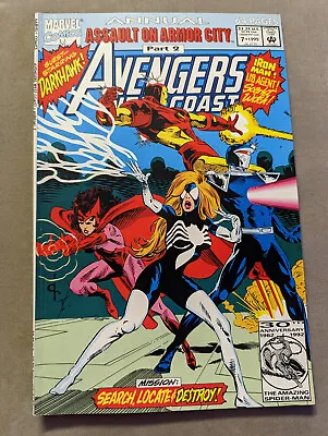 Buy West Coast Avengers Annual #7, Marvel Comics, 1992, FREE UK POSTAGE • 5.99£