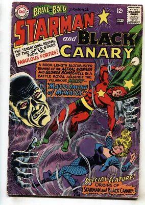 Buy Brave And The Bold #61--1965--1st Silver Age Mist--Black Canary & Starman • 28.18£