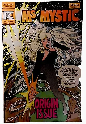 Buy Ms Mystic Vol 1 No 1 Oct 1982 (NM-) Pacific Comics, Bronze Age, Neal Adams Art • 4£