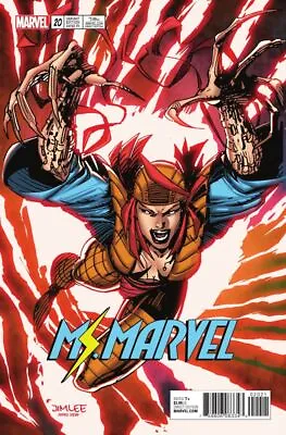 Buy Ms. Marvel (2015) #  20 X-Men Trading Card Variant Cover (9.0-NM) 2017 • 3.60£