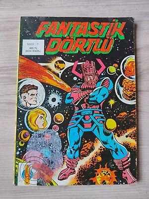 Buy Fantastic Four #7 1988 Turkey Turkish Comic 209 210 211 212 Herbie Galactus • 39.42£