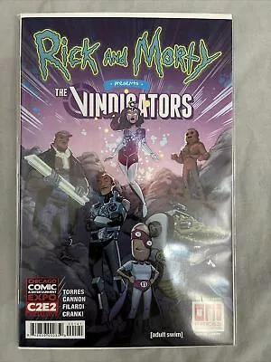 Buy Rick And Morty Presents The Vindicators #1 C2E2 2018 Variant Cover Oni Press • 20.35£