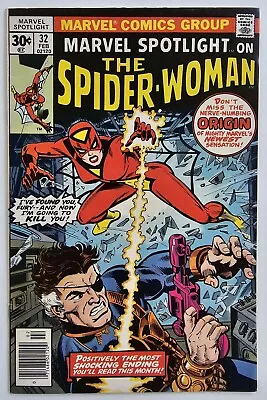 Buy Marvel Spotlight On The Spider-Woman , Issue #32, 1st Jessica Drew 🔑 High Grade • 80.32£