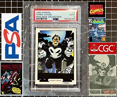 Buy Marvel Comic CGC Graded Card Pairing - The Punisher Limited Series #1 PSA 9 MINT • 41.74£