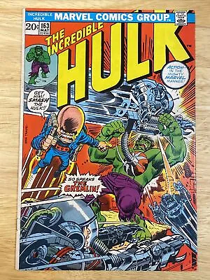 Buy Incredible Hulk #163  1st App. The Gremlin!  • 64.14£