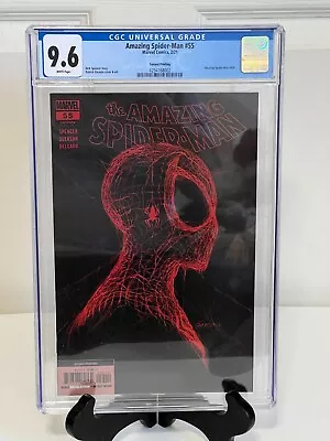 Buy Amazing Spider-Man #55 | Vol 5 | 2nd Print | CGC 9.6 | Gleason Variant | NM+ • 22.13£