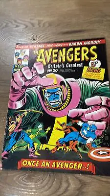 Buy The Avengers #20 - Marvel/British - 1974 • 2.95£