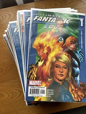 Buy Marvel Comics , Ultimate Fantastic Four # 1-59 , 2004 , 59 Books • 75£