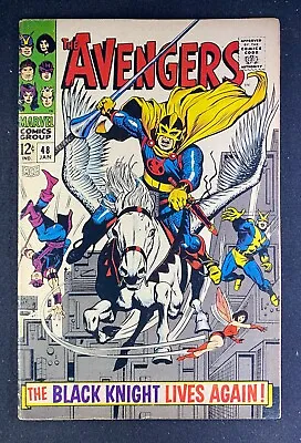 Buy Avengers (1963) #48 VG/FN (5.0) 1st App Black Knight George Tuska Cover/Art • 118.76£