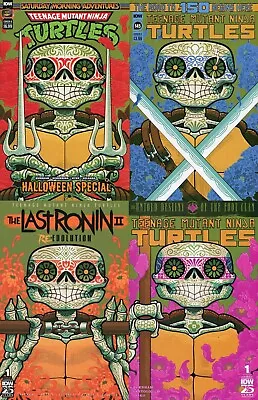 Buy Teenage Mutant Ninja Turtles 1 Nm Dia De Los Muertos Variant Set Idw Comic Book  • 63.34£