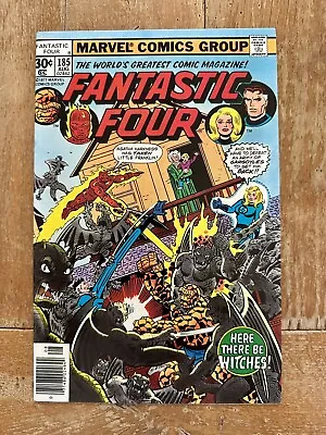 Buy Fantastic Four #185 NM- (1977) 1st Nicholas Scratch • 11.86£