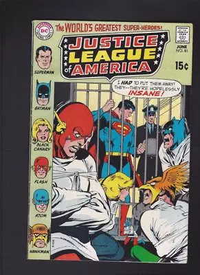 Buy Justice League Of America 81 FN 6.0 Hi-Res Scans • 11.07£