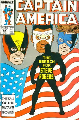 Buy Captain America (1968) # 336 (7.0-FVF) 1987 • 6.30£