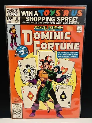 Buy Marvel Premiere #56 Comic 1st Dominic Fortune In Colour Marvel Comics • 3.11£