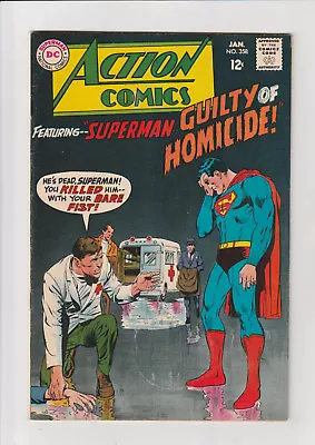 Buy Action Comic #358 VG+ 1968 DC Comic Adams • 7.12£