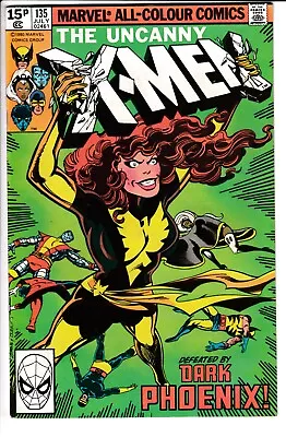 Buy X-MEN #135, DARK PHOENIX, PENCE VARIANT, Marvel Comics (1980) • 29.95£