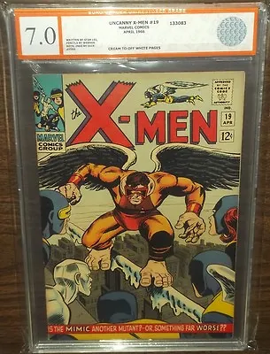 Buy Uncanny X-men #19 Egc Graded ( 7.0 ) Cream To Off White Pages Euro Grader (sa) • 299.99£