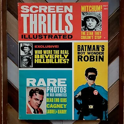 Buy Screen Thrills Illustrated Magazine Vol.2 #1 FN+ (Jul 1963) Mitchum, Hillbillies • 11.33£