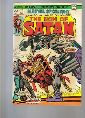 Buy Marvel Spotlight # 17  Nm Cond.  Son Of Satan   1974 Bagged & Boarded • 19.98£