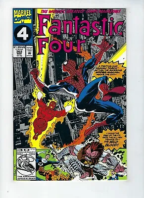 Buy FANTASTIC FOUR # 362 (HUMAN TORCH & SPIDER-MAN Apps. MAR 1992) NM • 3.95£