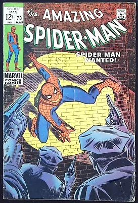 Buy THE AMAZING SPIDER-MAN (1963) #70 *First Cameo Vanessa Fisk* - Back Issue • 54.99£