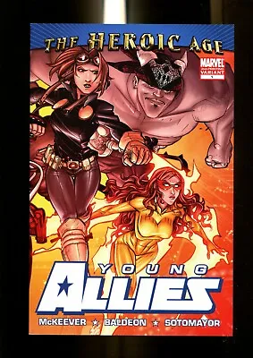 Buy YOUNG ALLIES 1 (9.2) 2ND PRINT VARIANT MARVEL (b017) • 7.15£