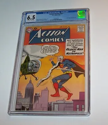 Buy Action Comics #251 - DC 1959 Silver Age Issue - CGC FN+ 6.5 • 296.85£