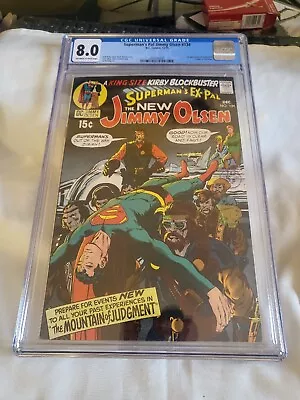 Buy Superman's Pal Jimmy Olsen 134 DC CGC 8.0 1st Darkseid Jack Kirby Neal Adams  • 500£