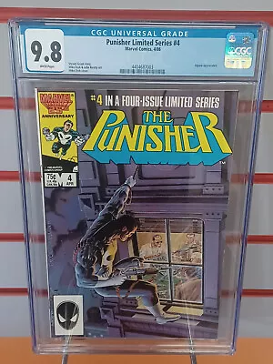 Buy PUNISHER Limited Series #4 (Marvel Comics, 1986) CGC Graded 9.8 ~ White Pages • 119.93£