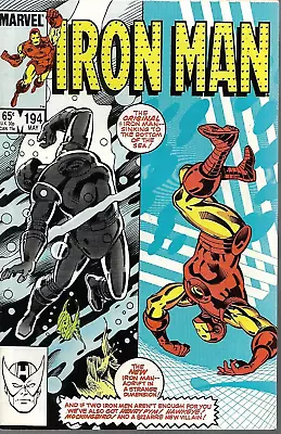 Buy IRON MAN (1968) #194 - 1st App Of SCOURGE - Back Issue • 12.99£