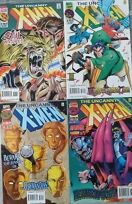 Buy The Uncanny X-Men #326 #330 #332 #336 Marvel 1995/96 Comic Books • 7.90£