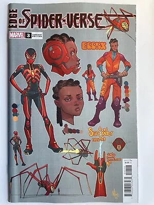Buy Edge Of Spider-Verse #3 (2024) 1st Appearance Star Spider 1:10 Design Variant • 9.95£