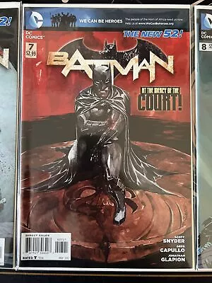 Buy BATMAN #7  New 52 1st Print Scott Snyder  Nguyen Variant  DC Comics 2012 VF • 14.99£