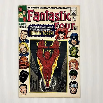 Buy Fantastic Four #54 1965 VG/FN Cent Copy • 60£
