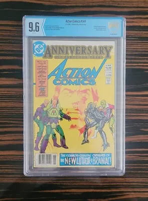 Buy Action Comics 544 Canadian 9.6 New Label 1st Luthor War Suit Android Brainiac • 395.30£